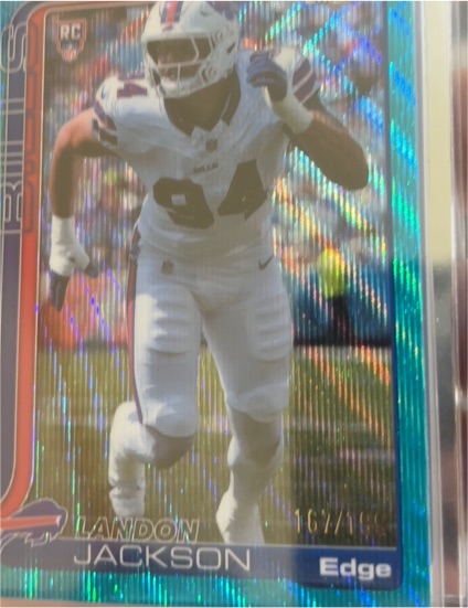 2025 Topps Chrome #358 Landon Jackson — front