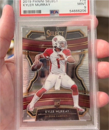 2019 Panini Select #76 Kyler Murray — front