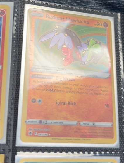 2022 Pokémon TCG Astral Radiance #081 Radiant Hawlucha — front