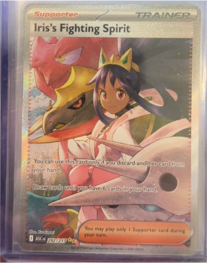 2023 Pokemon Ascended Heroes #292 Iris's Fighting Spirit — front
