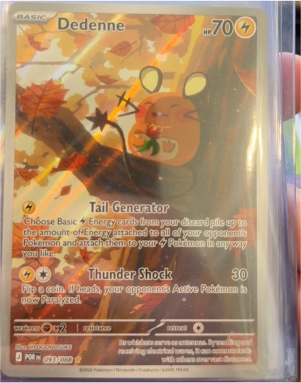2026 Pokémon TCG Perfect Order #093 Dedenne — front