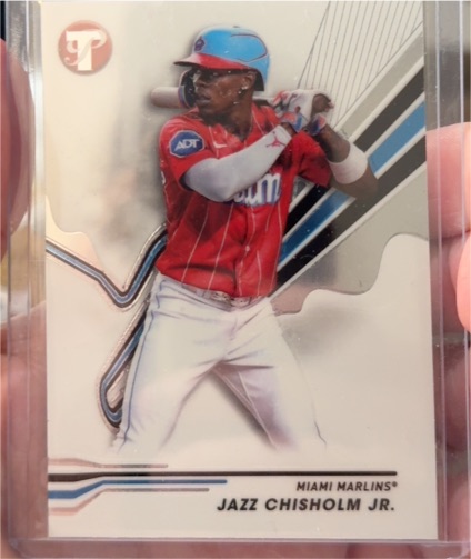 2024 Topps Pristine #126 Jazz Chisholm Jr. — front