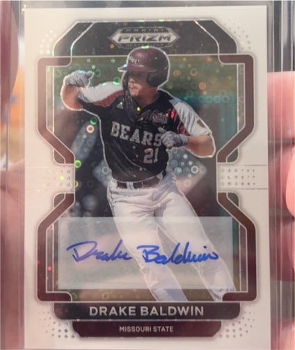2022 Panini Prizm Draft Picks #PDP96 Drake Baldwin — front