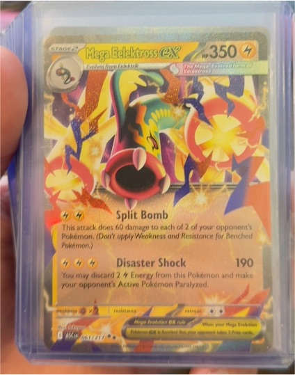 2023 Pokémon TCG Ascended Heroes #061 Mega Elektross EX — front