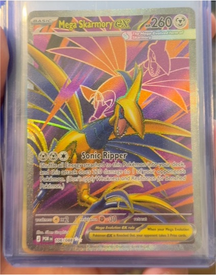 2026 Pokémon Mega Skarmory EX #106/088 — front