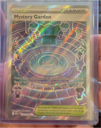 2021 Pokémon Mega Evolutions #172 Mystery Garden — front