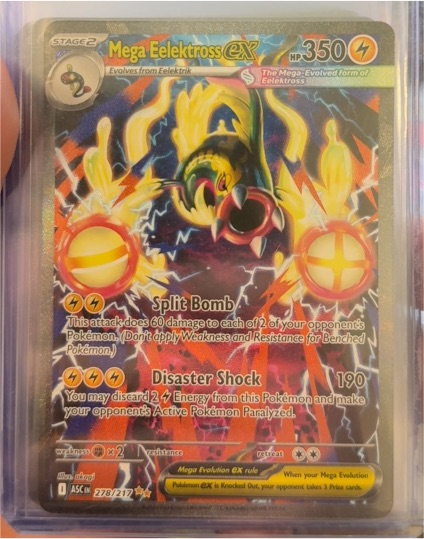 2023 Pokémon Ascended Heroes #278 Mega Eelektross EX — front