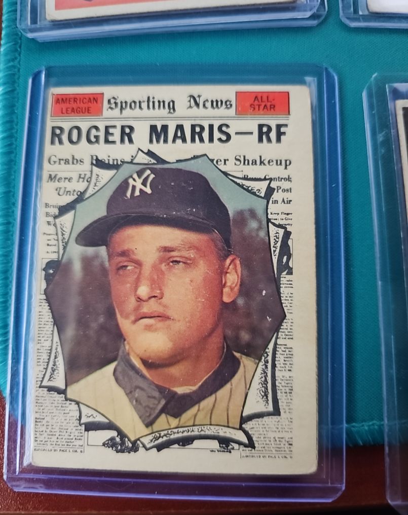 1961 Topps #576 Roger Maris — front