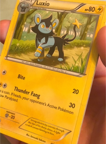 2016 Pokémon XY Breakpoint #45 Luxio — front