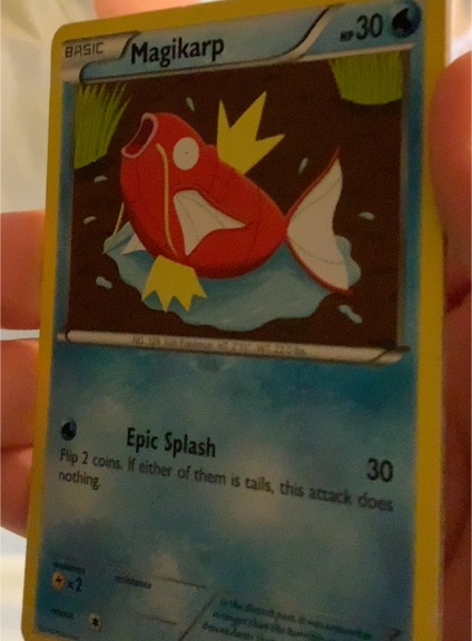 2016 Pokémon XY Generations #22 Magikarp — front