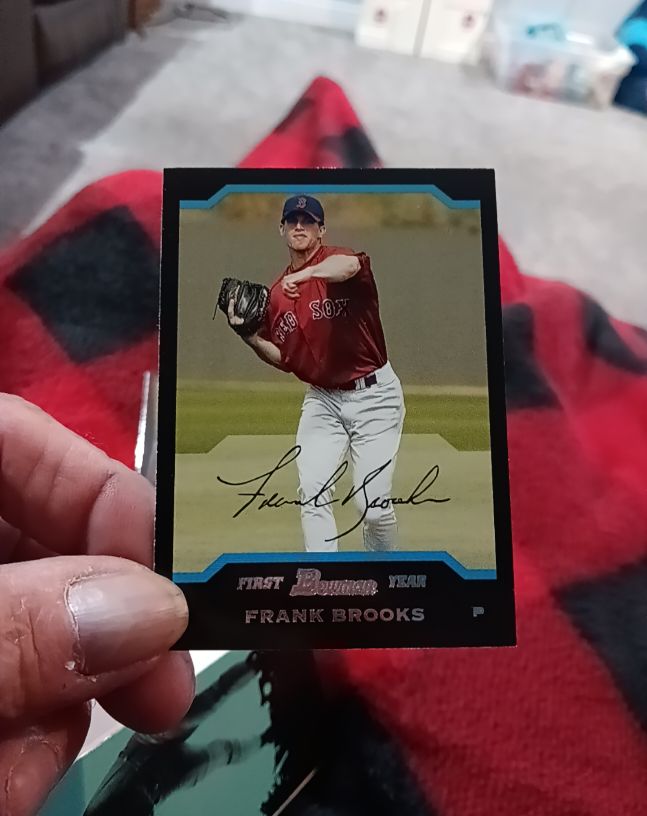 2004 Bowman #191 Frank Brooks — front