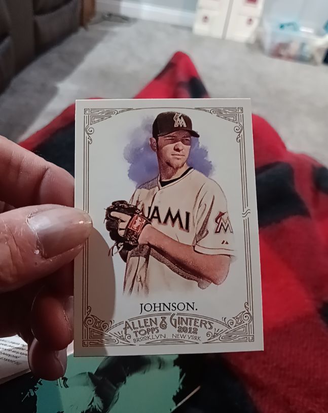 2012 Topps Allen & Ginter #43 Josh Johnson — front