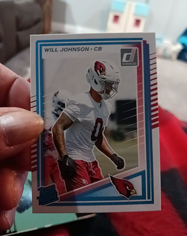 2025 Donruss Optic #247 Will Johnson — front