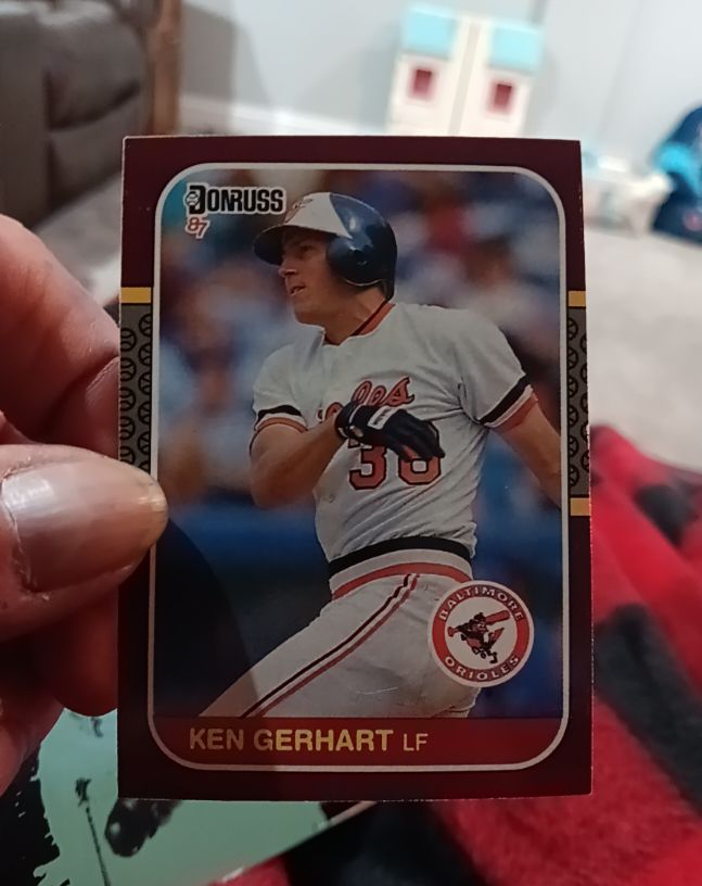 1987 Donruss Opening Day #141 Ken Gerhart — front