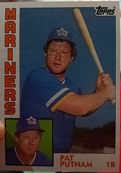 1984 Topps #636 Pat Putnam — front