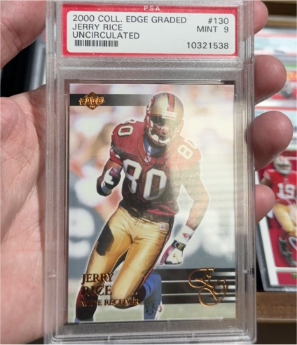 2000 Collector's Edge #130 Jerry Rice — front