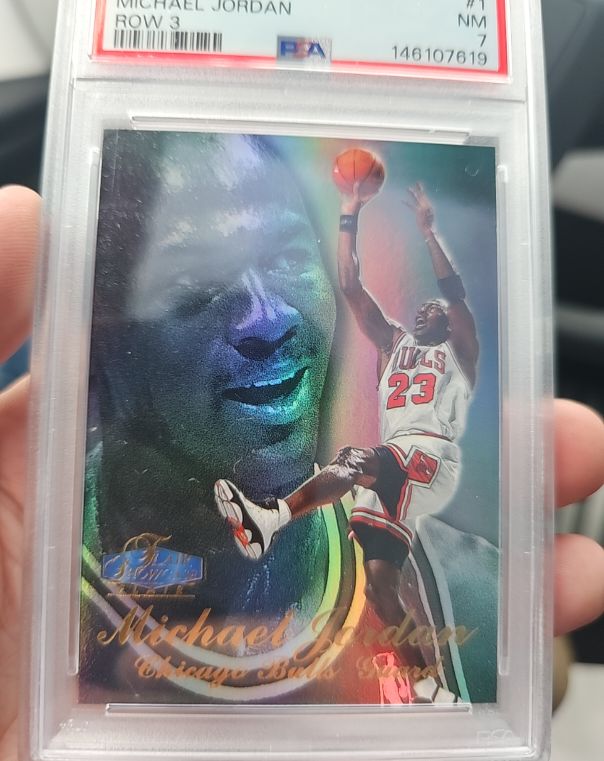 1997 Flair Showcase #1 Michael Jordan — front