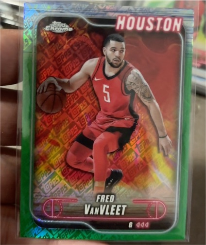 2024-25 Topps Chrome #137 Fred VanVleet — front