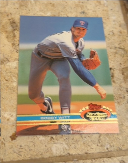 1991 Topps Stadium Club #96 Bobby Witt — front