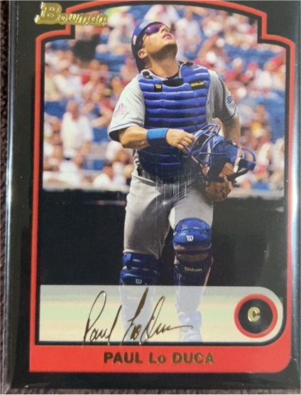 2003 Bowman #81 Paul Lo Duca — front