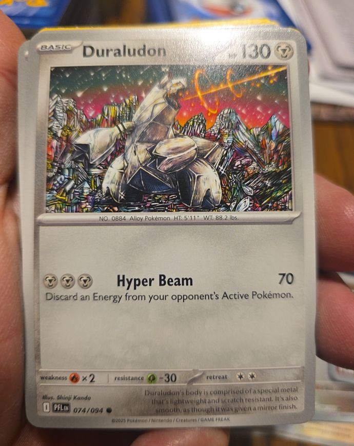 2025 Pokémon #074 Duraludon — front