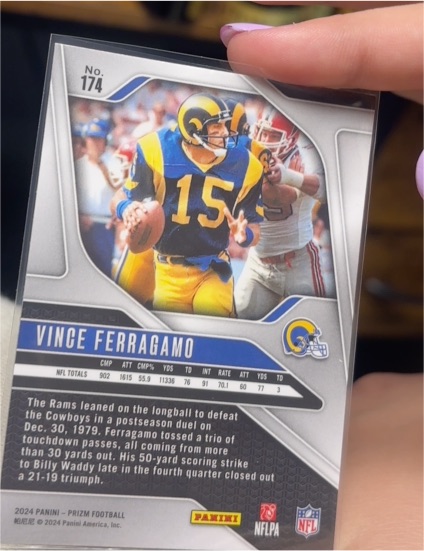 2024 Panini Prizm #174 Vince Ferragamo — front