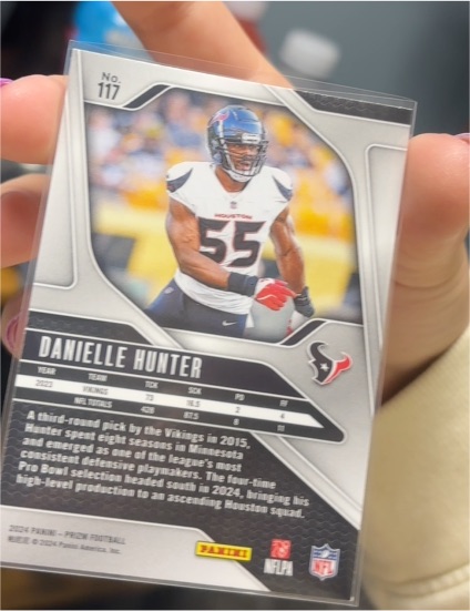 2024 Panini Prizm #117 Danielle Hunter — front
