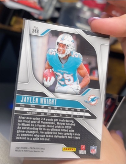 2024 Panini Prizm #348 Jaylen Wright — front