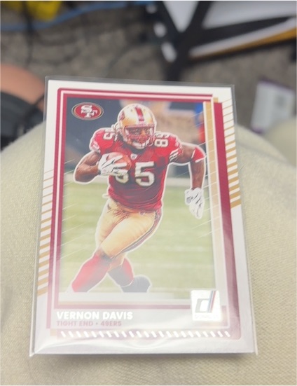 2025 Panini Donruss #193 Vernon Davis — front