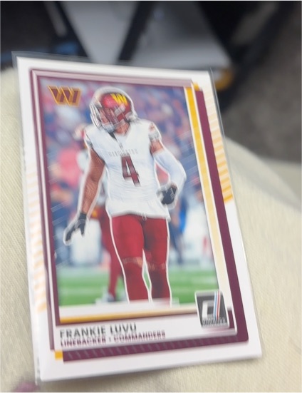 2025 Panini Donruss #262 Frankie Luvu — front