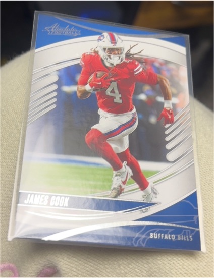 2025 Panini Absolute #76 James Cook — front