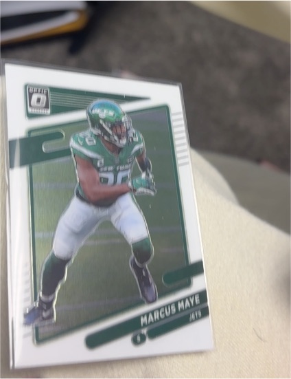 2021 Panini Donruss Optic #74 Marcus Maye — front