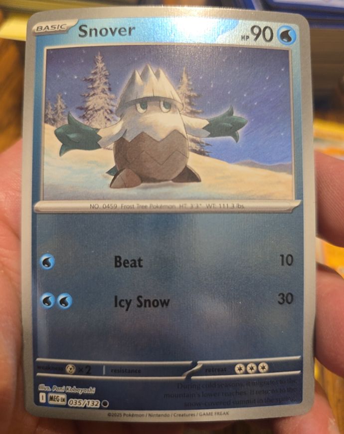 2023 Pokémon 035 Snover — front