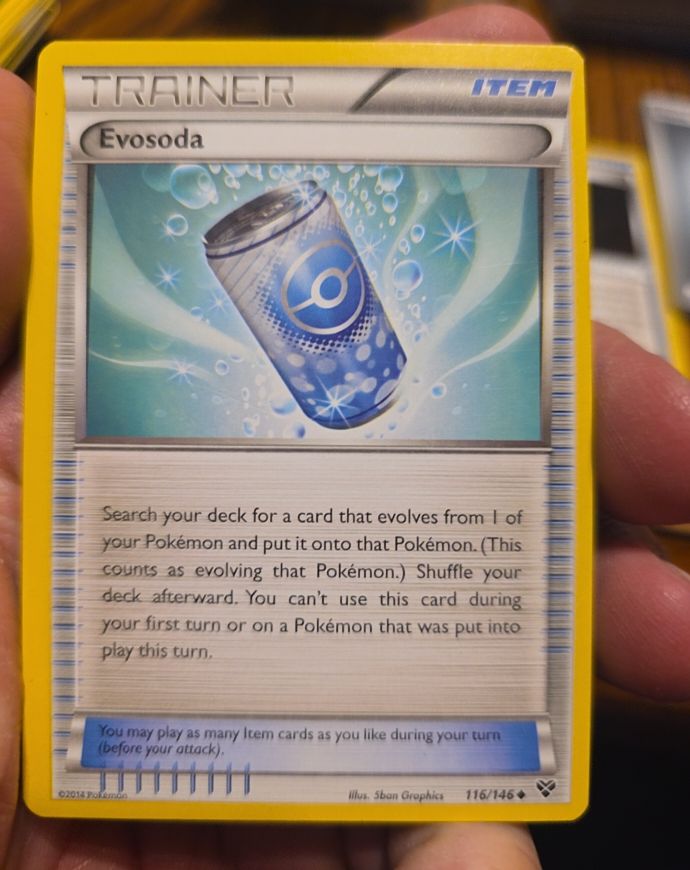 2014 Pokémon XY Base Set #116 Evosoda — front