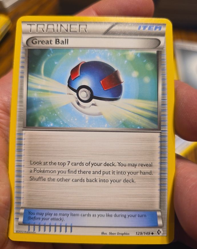 2012 Pokémon Boundaries Crossed #129 Great Ball — front