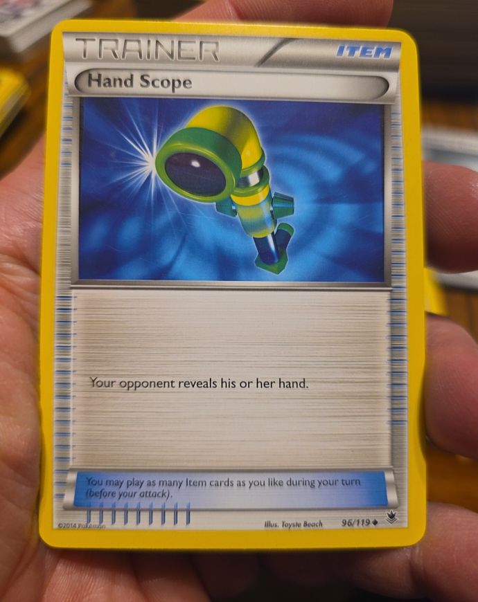 2014 Pokémon XY Phantom Forces #96 Hand Scope — front