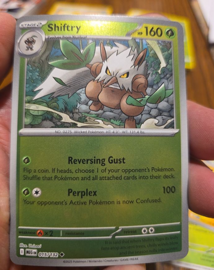 2025 Pokémon ME01 #015 Shiftry — front