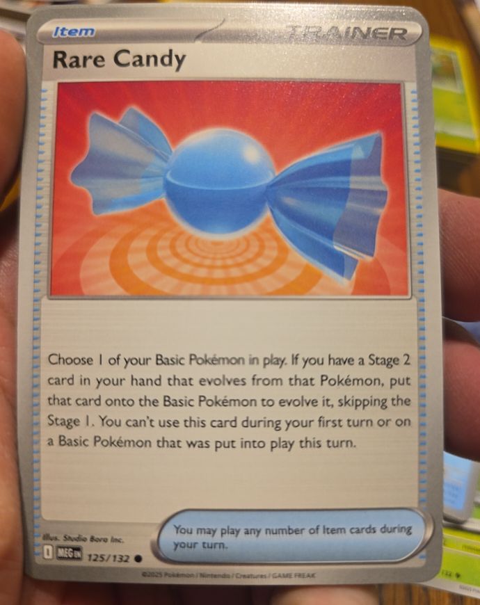 2023 Pokémon Paldean Fates #125 Rare Candy — front