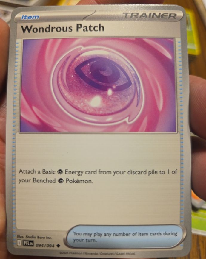 2025 Pokémon #094 Wondrous Patch — front