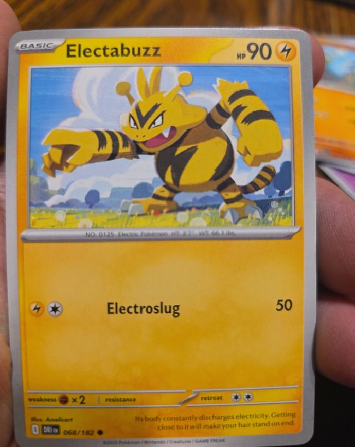 2023 Pokémon SV10: Destined Rivals #068 Electabuzz — front