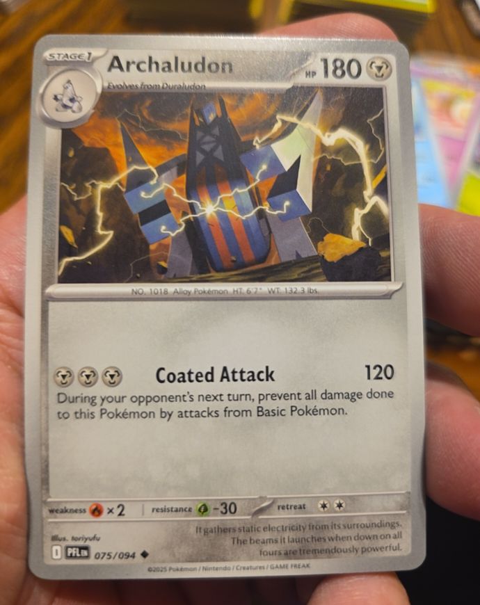2025 Pokémon ME02 #075 Archaludon — front