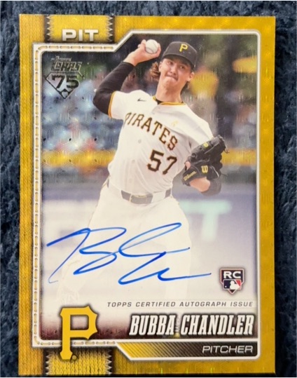 2026 Topps Series 1 #283 Bubba Chandler — front