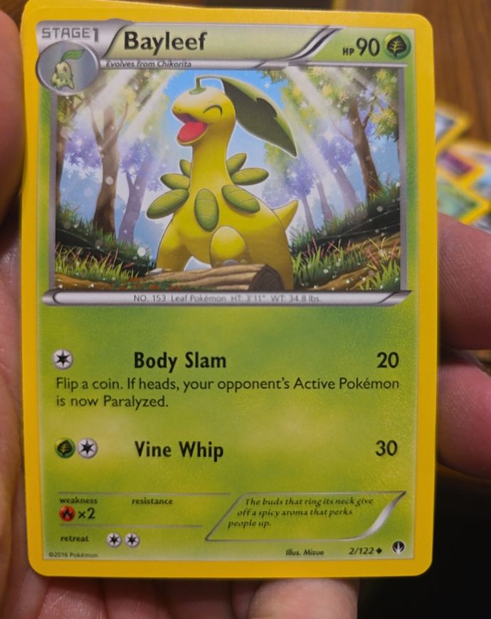 2016 Pokémon Breakpoint #2 Bayleef — front