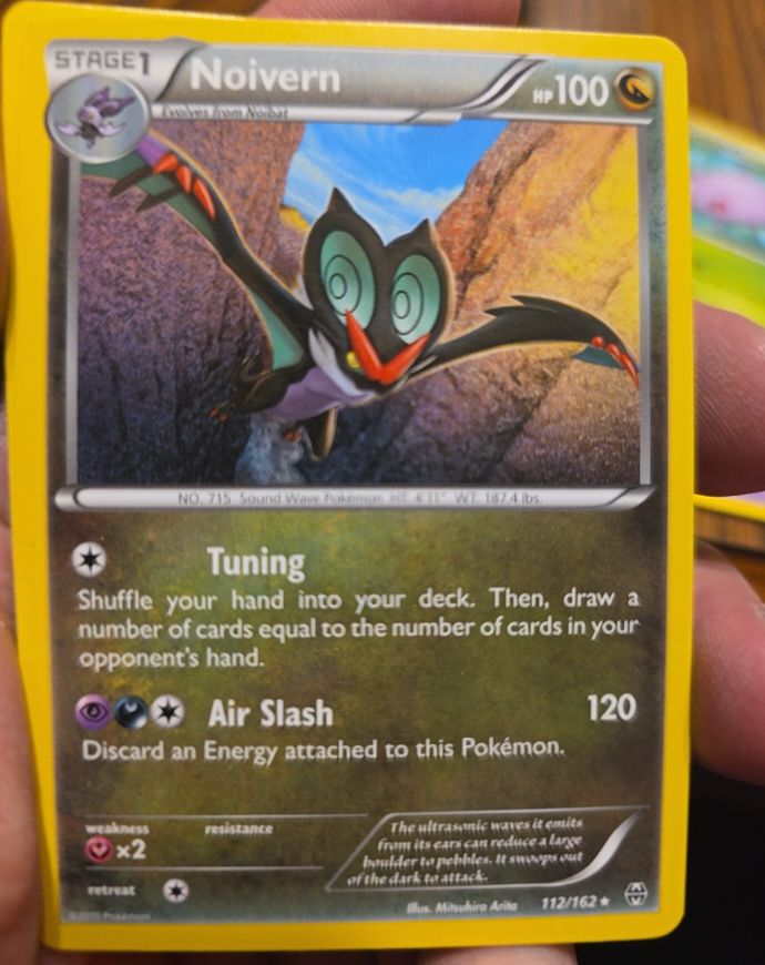 2015 Pokémon TCG Breakthrough #112 Noivern — front