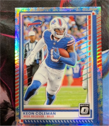 2025 Donruss Optic #32 Keon Coleman — front