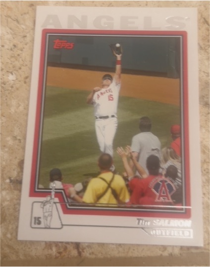 2004 Topps #189 Tim Salmon — front