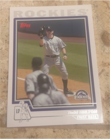 2004 Topps #110 Todd Helton — front