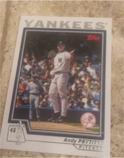 2004 Topps #64 Andy Pettitte — front
