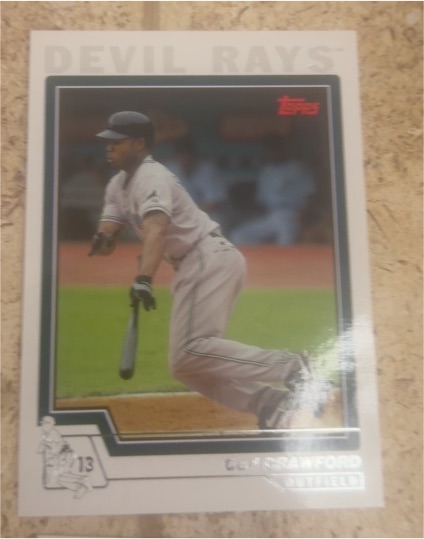 2004 Topps #497 Carl Crawford — front