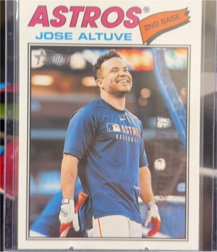 2026 Topps Heritage #11 Jose Altuve — front
